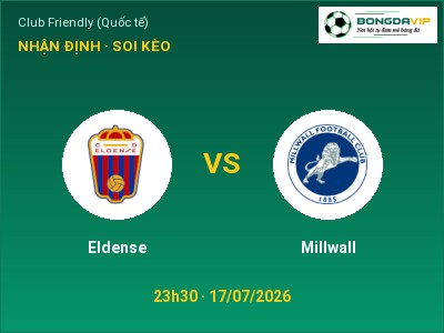 Nhận định kèo Eldense vs Millwall 23h30 ngày 17/07 – Khó cho đội khách