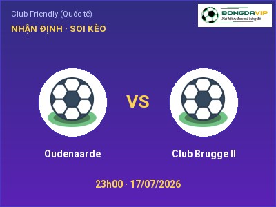 Nhận định kèo Oudenaarde vs Club Brugge Ⅱ 23h00 ngày 17/07 – Khó cho đội khách