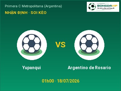 Soi kèo, dự đoán Yupanqui vs Argentino de Rosario 01h00 ngày 18/07: Chủ nhà sáng cửa