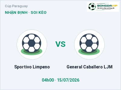 Soi kèo, dự đoán Sportivo Limpeno vs General Caballero LJM 04h00 ngày 15/07: Cơ hội cho đội khách